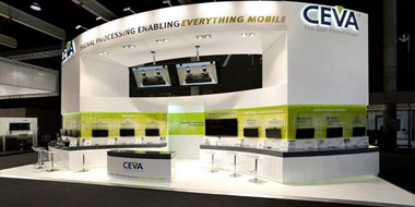 展台搭建设计元素的合理应用，将抽象的企业理念具体化，注重功能性