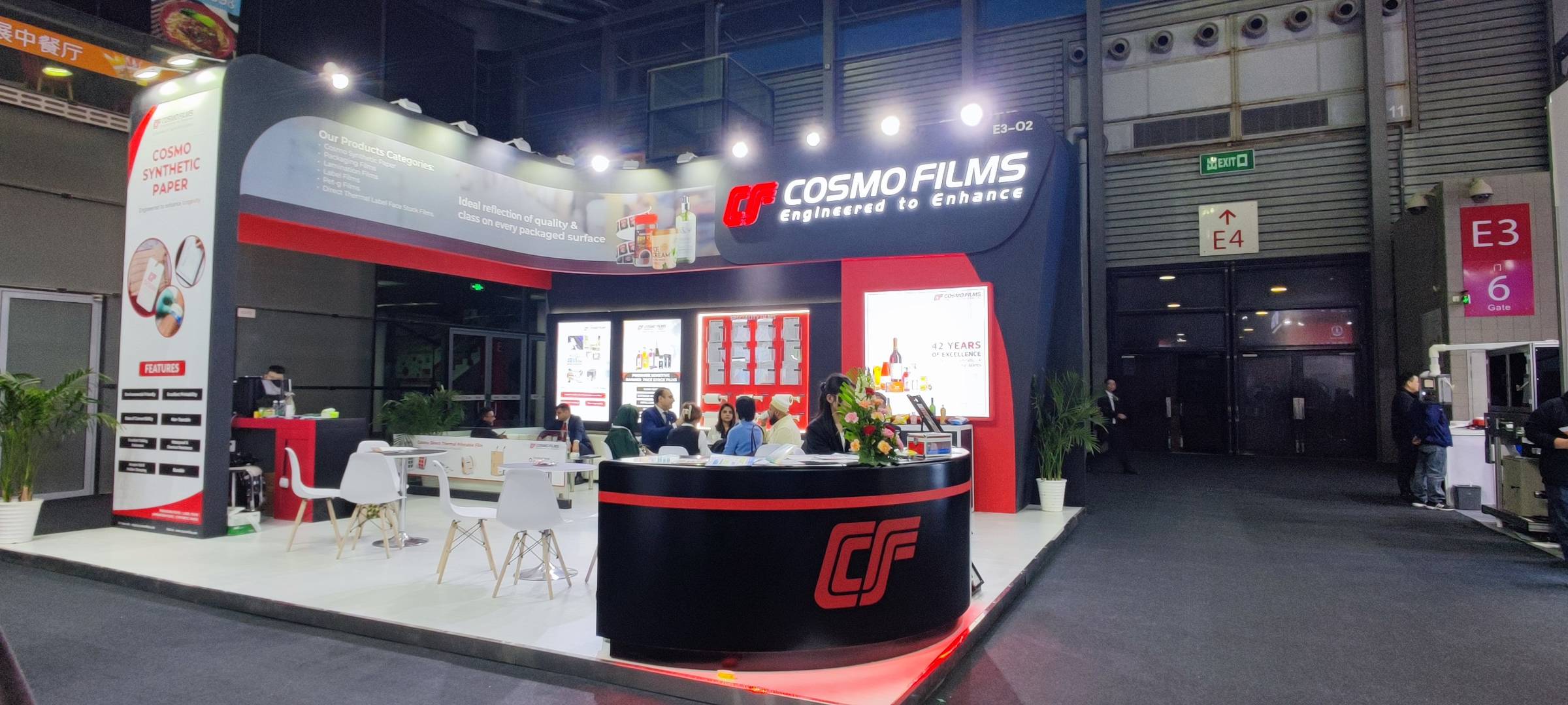  Booth Construction for Label Expo Asia in Shanghai